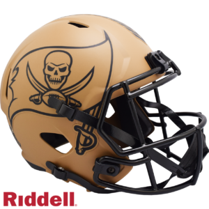 Tampa Bay Buccaneers Helmet Riddell Replica Full Size Speed Style Salute To Service 2023