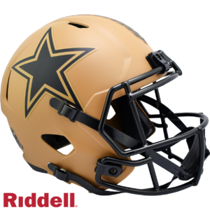 Dallas Cowboys Helmet Riddell Replica Full Size Speed Style Salute To Service 2023