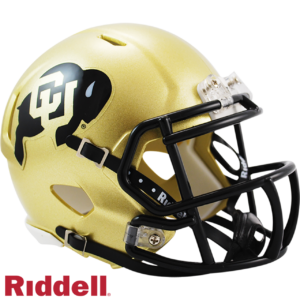 Colorado Buffaloes Helmet Riddell Replica Mini Speed Style