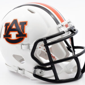 Auburn Tigers Speed Mini Helmet Chrome Decal