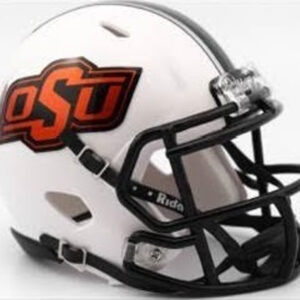 Oklahoma State Cowboys Helmet Riddell Replica Mini Speed Style 2016 White