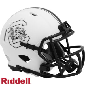 South Carolina Gamecocks Helmet Riddell Replica Mini Speed Style Lunar Eclipse Alternate