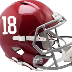 Alabama Crimson Tide Helmet Riddell Replica Mini Speed Style #18