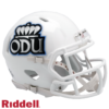 Old Dominion Monarchs Helmet Riddell Replica Mini Speed Style White