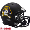 East Carolina Pirates Helmet Riddell Replica Mini Speed Style Matte Black