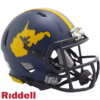 West Virginia Mountaineers Helmet Riddell Replica Mini Speed Style Country Roads 2023