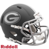 Georgia Bulldogs Helmet Riddell Replica Mini Speed Style Slate Alternate