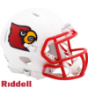 Louisville Cardinals Helmet Riddell Replica Mini Speed Style White