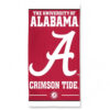 Alabama Crimson Tide Towel 30×60 Beach Style