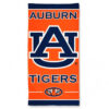 Auburn Tigers Towel 30×60 Beach Style