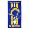 Los Angeles Rams Towel 30×60 Beach Style