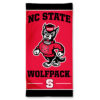 North Carolina State Wolfpack Towel 30×60 Beach Style