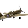 Level 2 Model Kit Curtiss P-40B Warhawk Fighter-Bomber Aircraft with 2 Scheme Options 1/48 Plastic Model Kit by Airfix