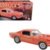 1965 Ford Mustang A/FX “Warbucks – Phil Bonner” Orange with Graphics Limited Edition to 372 pieces Worldwide 1/18 Diecast Model Car by ACME