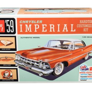 Skill 2 Model Kit 1959 Chrysler Imperial 3 in 1 Kit 1/25 Scale Model by AMT