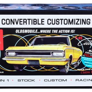 Skill 2 Model Kit 1964 Oldsmobile Cutlass F-85 Convertible 3-in-1 Kit 1/25 Scale Model by AMT