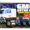 Skill 3 Model Kit GMC Astro 95 Truck Tractor “Miller” 1/25 Scale Model by AMT