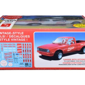 Skill 3 Model Kit 1980 Dodge Ram D-50 Pickup Truck “Coca-Cola” Four Bottle Crates 1/25 Scale Model by AMT