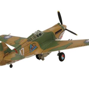 Curtiss P-40B HAWK 81A-2 Aircraft Fighter “3rd Pursuit Squadron American Volunteer Group P-8127 Serial : 47 China” (June 1942) “WW2 Aircrafts Series” 1/72 Diecast Model by Forces of Valor