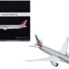 Boeing 787-8 Commercial Aircraft “American Airlines” Gray with Tail Stripes “Gemini 200” Series 1/200 Diecast Model Airplane by GeminiJets