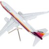 Boeing 737-800 Commercial Aircraft with Flaps Down “American Airlines – AirCal” Gray with Stripes “Gemini 200” Series 1/200 Diecast Model Airplane by GeminiJets