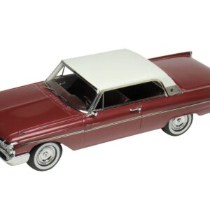 1961 Mercury Monterey Red Metallic with White Top Limited Edition to 210 pieces Worldwide 1/43 Model Car by Goldvarg Collection