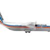 Lockheed L-100-30 Commercial Aircraft “Safair” White with Blue and Orange Stripes 1/400 Diecast Model Airplane by GeminiJets