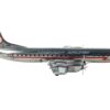 Lockheed L-188 Electra Commercial Aircraft “American Airlines” Silver with Red Stripes 1/400 Diecast Model Airplane by GeminiJets