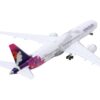 Boeing 787-9 Dreamliner Commercial Aircraft “Hawaiian Airlines” (N780HA) White with Purple Tail 1/400 Diecast Model Airplane by GeminiJets