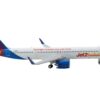 Airbus A321neo Commercial Aircraft “Jet2 Holidays” White with Blue Tail 1/400 Diecast Model Airplane by GeminiJets