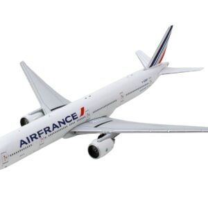 Boeing 777-300ER Commercial Aircraft “Air France” (F-GZNH) White with Striped Tail 1/400 Diecast Model Airplane by GeminiJets