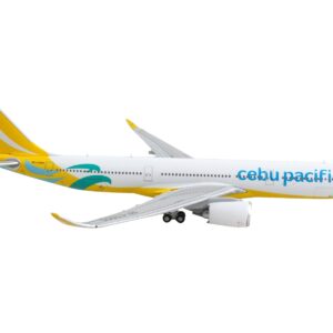 Airbus A330-900 Commercial Aircraft “Cebu Pacific” Yellow and White 1/400 Diecast Model Airplane by GeminiJets