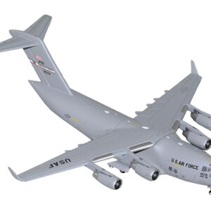 Boeing C-17 Globemaster III Transport Aircraft “Wright-Patterson Air Force Base – United States Air Force” (000-0178) Gray “Gemini Macs” Series 1/400 Diecast Model Airplane by GeminiJets