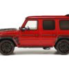 2022 Brabus 900 Rocket Edition Red with Carbon Hood 1/18 Model Car by GT Spirit