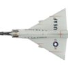 Convair F-102A Delta Dagger Interceptor Aircraft “199th Fighter Interceptor Squadron (FIS) Hawaii Air National Guard” (1960s) United States Air Force “Air Power Series” 1/72 Diecast Model by Hobby Master