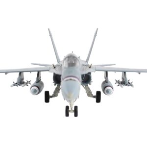 McDonnell Douglas F/A-18C Hornet Aircraft “VMFA-323 Death Rattlers” (2021) United States Marines “Air Power Series” 1/72 Diecast Model by Hobby Master