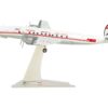 Lockheed L-1649A Jetstream Commercial Aircraft “TWA (Trans World Airlines)” (N8083H) White with Red Stripes 1/200 Diecast Model Airplane by Herpa