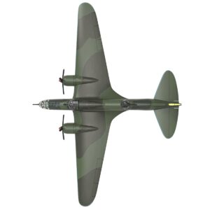 Ilyushin IL-4 Bomber Aircraft “Soviet Baltic Fleet Guards Regiment” (1942) “Planes of World War II” Series 1/144 Diecast Model Airplane by Luppa