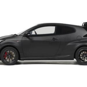 2022 Toyota Yaris GR RHD (Right Hand Drive) Matt Black Limited Edition to 1000 pieces Worldwide 1/18 Model Car by Otto Mobile