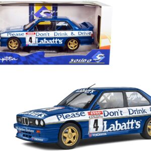 BMW E30 M3 #4 Tim Harvey “Labbatt’s” BTCC British Touring Car Championship (1991) “Competition” Series 1/18 Diecast Model Car by Solido