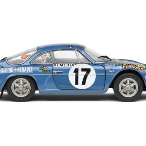 Alpine A110 1600S #17 Bernard Darniche – Alain Mahe “Rallye de Monte-Carlo” (1972) “Competition” Series 1/18 Diecast Model Car by Solido