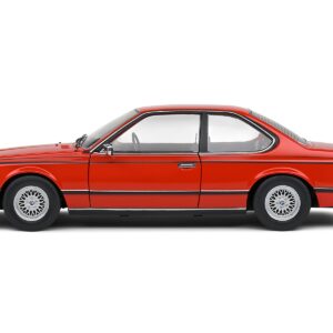 1984 BMW 635 CSI (E24) Henna Red 1/18 Diecast Model Car by Solido