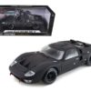 1966 Ford GT-40 GT40 MK 2 Matt Black 1/18 Diecast Car Model by Shelby Collectibles