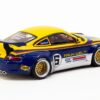 RWB 997 #6 Blue Metallic and Yellow with Graphics “FuelFest Tokyo 2023” “Hobby43” Series 1/43 Diecast Model Car by Tarmac Works