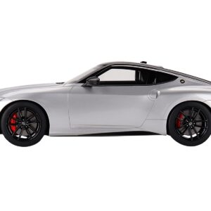 2023 Nissan Z Performance Brilliant Silver Metallic with Black Top 1/18 Model Car by Top Speed