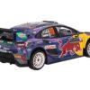 Ford Puma Rally1 #19 Sebastien Loeb – Isabelle Galmiche “M-Sport Ford WRT” Winner “Monte Carlo Rally” (2022) 1/18 Model Car by Top Speed