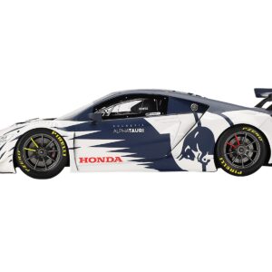 Honda NSX GT3 EVO #22 Yuki Tsunoda “AlphaTauri” “Red Bull Formula Nurburgring” (2023) 1/18 Model Car by Top Speed