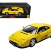 1989 Ferrari 348 TB Yellow Elite Edition 1/18 Diecast Car Model by Hot Wheels