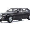 Rolls Royce Phantom EWB (Extended Wheelbase) Diamond Black 1/18 Diecast Model Car by Kyosho