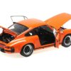 1983 Porsche 911 Carrera Coupe 3.2 Orange 1/18 Diecast Model Car by Minichamps